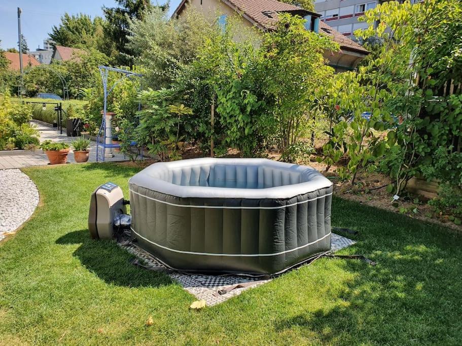 Appartement Dans Un Jardin Genève Extérieur photo