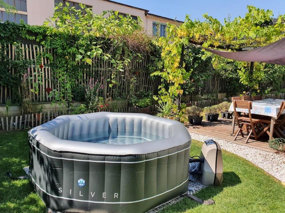 Appartement Dans Un Jardin Genève Extérieur photo