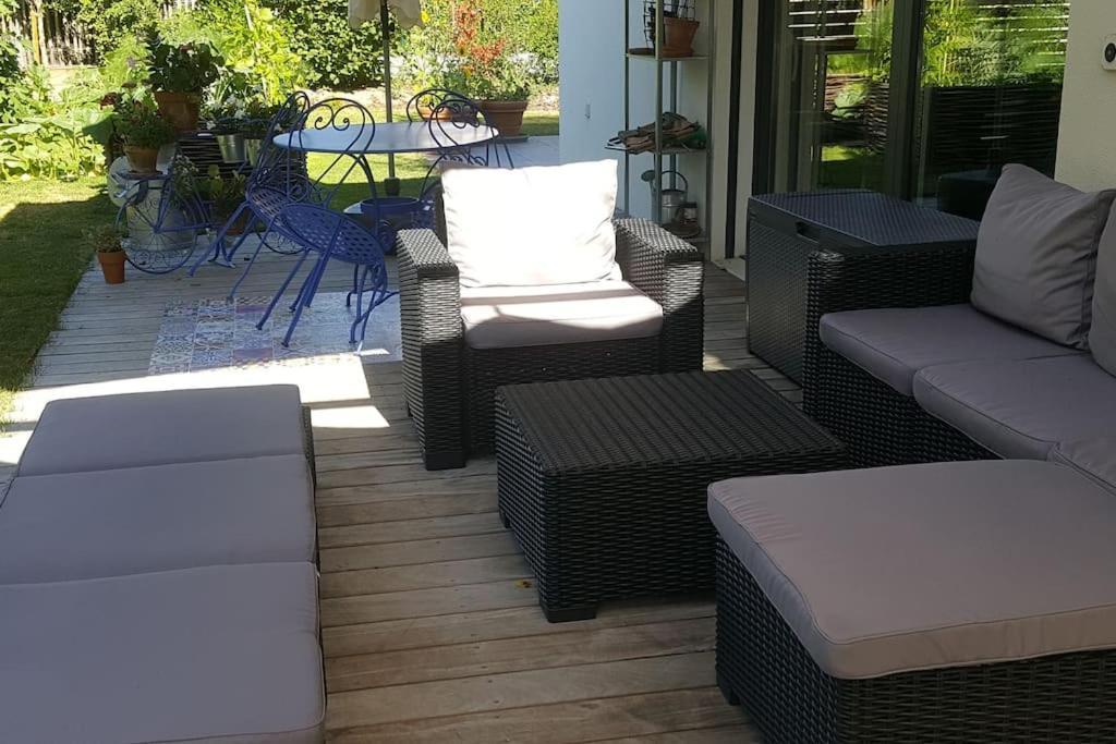 Appartement Dans Un Jardin Genève Extérieur photo